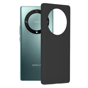 Techsuit Soft Edge silikonska maska za Honor Magic5 Lite - črna