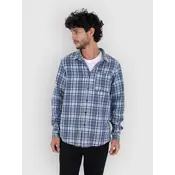 Hurley Axe Flannel Shirt armored navy