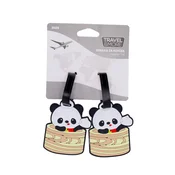 OZNAKA ZA KOVČEK 2 KOSA PANDA PVC