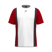 Moška majica Head CLUB 25 TECH T-Shirt Men Red/White M