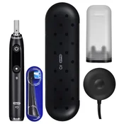 Zobna ščetka električna Oral-B iO 9N Lux Edition s senzitive glavo polnilna + potovalni polnilnik črna (9N Black Onyx)