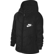 Nike U NSW FILLED JACKET, dječja jakna, crna CU9157