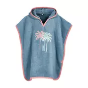 PLAYSHOES Kopalni plašč Palmen golobje modra/meta/malina/bela