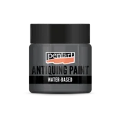 Barva za starinski videz Pentart 50 ml - svinčena