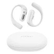 Ear-Hook športne brezžične bluetooth slušalke AceFast AceFit Air z najnovejšo BT različico 5.4 in NC tehnologijo - bele