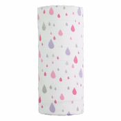Pamucni rucnik za bebe T-TOMI Tetra Pink Drops, 120 x 120 cm