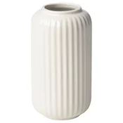 STILREN Vaza, bela, 12 cm