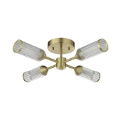 Endon 106946 - Plafonski luster TOUR 4xG9/3W/230V mesing