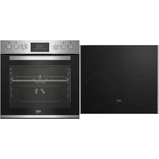 Beko BBUM12340X vgradnoherd-Set Herdset mit indukcijska kuhalna plošča