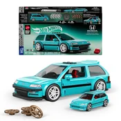 Konstrukcijski komplet Hot Wheels Brick Shop Speed Series Custom ’90 Honda Civic EF (JHF62)