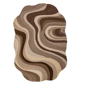 Rjava/bež ročno tkana volnena preproga 160x230 cm Envy Wool – Flair Rugs
