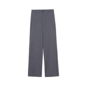 Cropp - Pantalone s visokim strukom - tamno siva