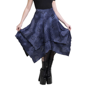 Žensko krilo KILLSTAR x CORPSE BRIDE - Hauntly Maiden - Black/Blue- KSRA012399