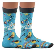 Nogavice Pink Floyd - The Dark Side of the Moon - Blue - SOCK AFFAIRS - SS-PF-Dark-Miro-Socks