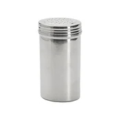 Container for sprinkling spices, with sieve, stainless steel, 7 x 13 c
