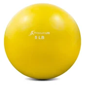 shumee ProsourceFit vadbena žoga za pilates, jogo, fizioterapijo, 2,3 kg, rumena