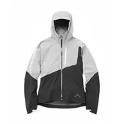 Rab Downpour Trail Light Waterproof ženska jakna, light zinc/anthracite (M)