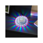 GAYA RED5 Disco 360 Ice - prenosna disko svetilka, ki spreminja barvo z LED zvočno reakcijo, (20870758)