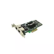 HP NC360T Dual Port Gigabit Server Adapter - low profile - PCI-E - 412651-001