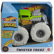 Hot Wheels Monster Trucks: Twisted Tredz vozilo Bone Shaker 1/43 - Mattel