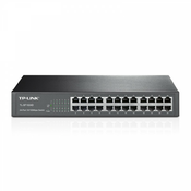 TP-Link TL-SF1024D mrežni prekidac Neupravljano Fast Ethernet (10/100) Sivo