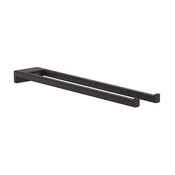 HANSGROHE AddStoris dvojno držalo za brisače 45 cm, mat črna