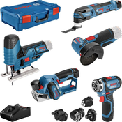 BOSCH Bosch Professional 5 tool KIT + GBA + GAL + XL-boxx 0615A0017D univerzalna komplet orodja v kovčku 10-delni, (20521002)