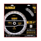 DeWALT Diamantno rezilo ELITE SERIES 350 x 25,4 mm za rezanje armature DT20465