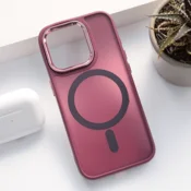 Maska za telefon Candy Shield Mag Case za iPhone 15 Pro, Bordo