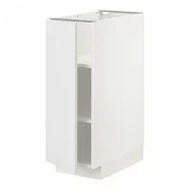 METOD Podni element s policama, bela/Stensund bela, 30x60 cm