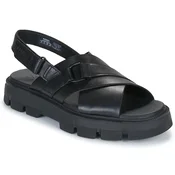 Sorel REIN CB CRISSCROSS SANDAL Črna