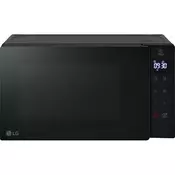 LG MS2032GAS Samostalna mikrotalasna rerna, 20l, 700W, Crna