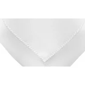 shumee Prt z robnim šivom bel 140x220 Elegant