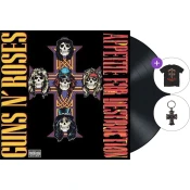 Guns N Roses Majica - Appetite For Destruction (LP) SET Black XL