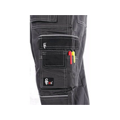 Canis Radne pantalone do struka orion teodor sivo-crne vel.60 ( 55312 )