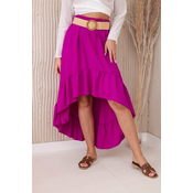 Womens skirt - dark purple