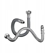 shumee Jeklena pletena cev za pipo GW 3/8” - M10x1 L-50 - 50 cm Inox