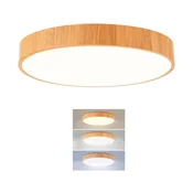 Brilagi -LED Plafonsko svetlo POOL LED/36W/230V 3000/4000/6000K precnik 30 cm dekor drveta
