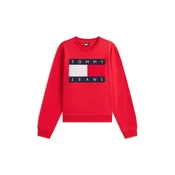 Tommy Jeans Majica modra/rdeča/bela