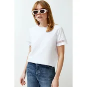 Trendyol Milla Ženska majica TWOSS24TS00048, Bela
