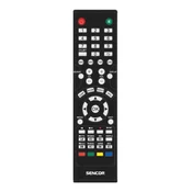 General SENCOR SLT1634DVBT DVD - compatible General-branded remote control