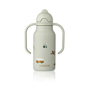 Liewood termos boca 250ml Kimmie,Vehicles/Dove blu