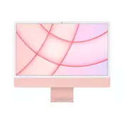 Apple 24-inch iMac with Retina 4.5K display: Apple M1 chip with 8-core CPU and 8-core GPU, 256GB - Pink