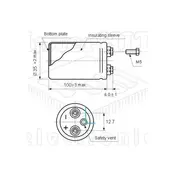 Elektrolitski kondenzator 10000uF 100V O35x100mm? 20% 2000h