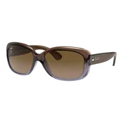 Ray-Ban Jackie Ohh RB4101 860/51 ONE SIZE (58) Vijolična/Rjava