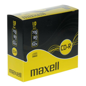 CD-R Maxell 700 MB PVC, 10/1