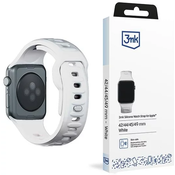 3MK 42/44/45/49 MM WHITE - 3MK SILICONE WATCH STRAP FOR APPLE