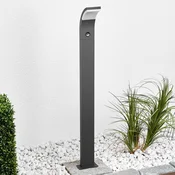 Lucande Timm LED projektorska svetilka, senzorska, 100 cm, antracitna, IP54 - Sodobni - antracitna, bela - Aluminij