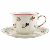 Villeroy & Boch Skodelica za zajtrk s krožničkom iz kolekcije PETITE FLEUR