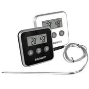 Browin Elektronski kulinarični termometer 0 +250°C bel/črn